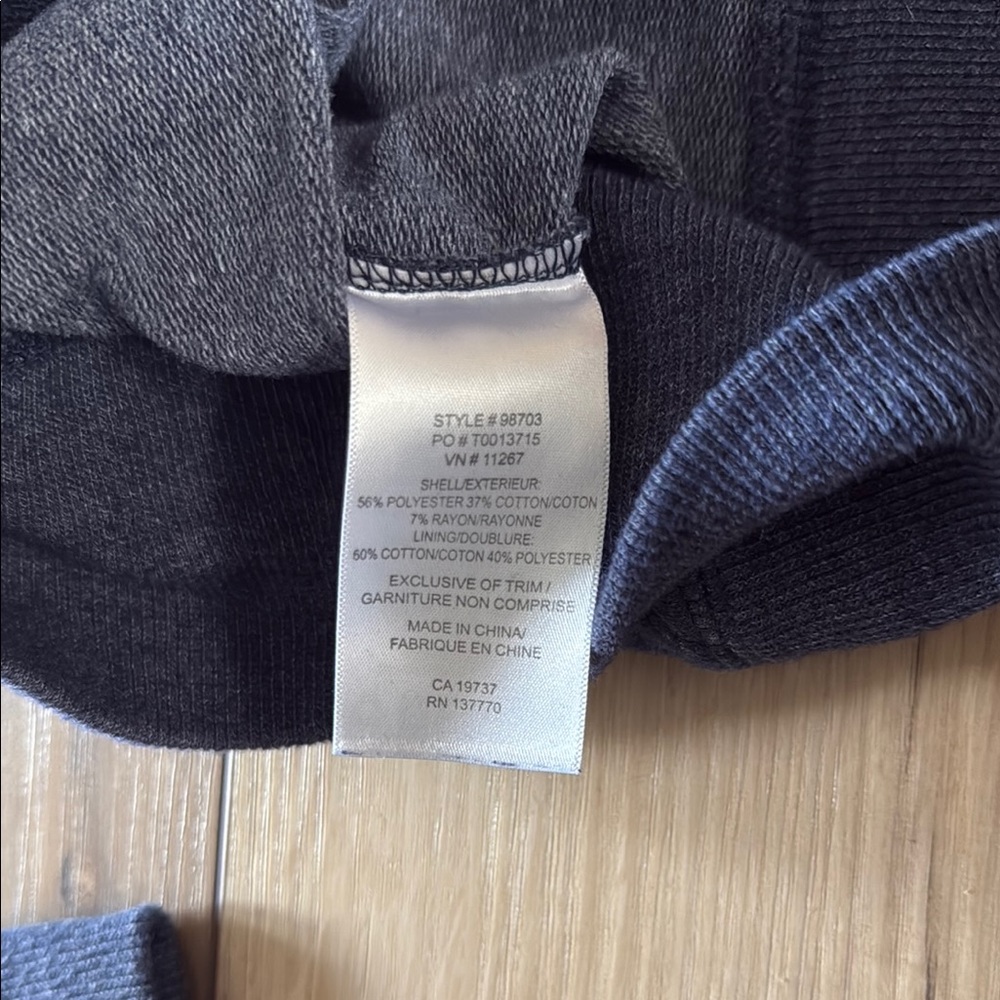 EUC Roots Blue Hooded Sweatshirt w/ Embroidered (Merrill) Bull - Picture 7 of 7